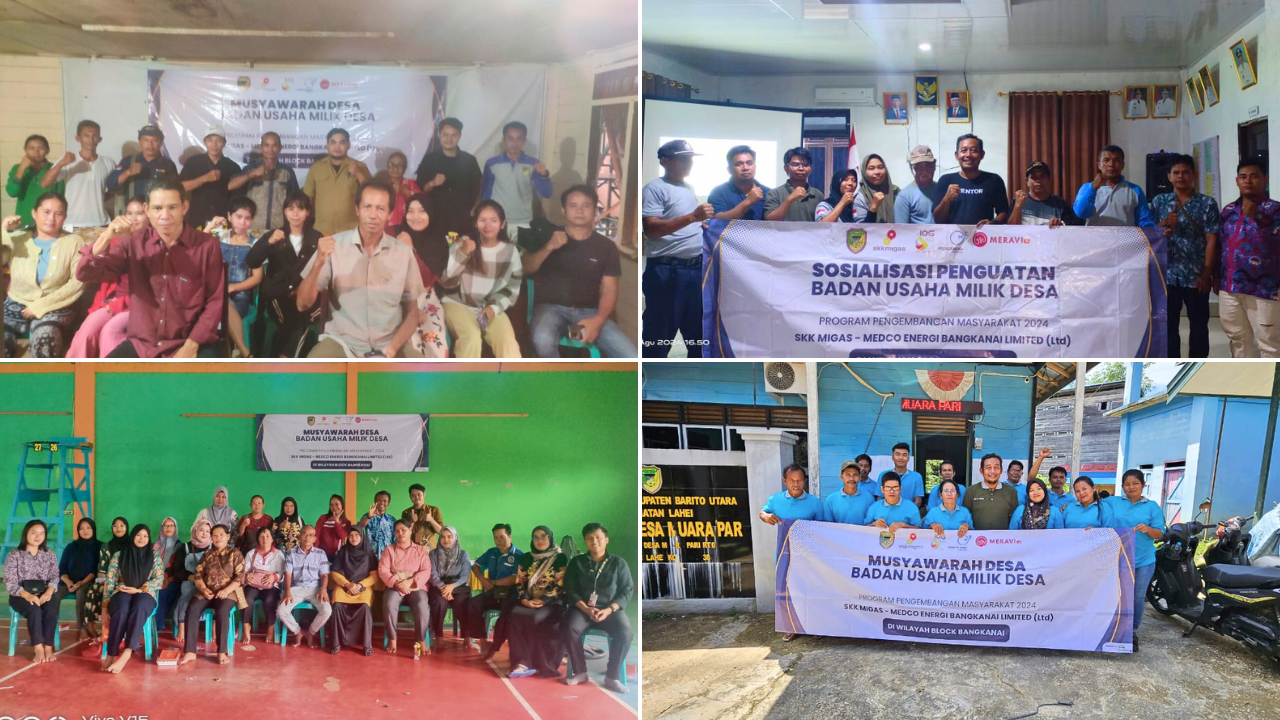 meraviid-dukung-pembentukan-bum-desa-di-wilayah-medco-energy-bangkanai